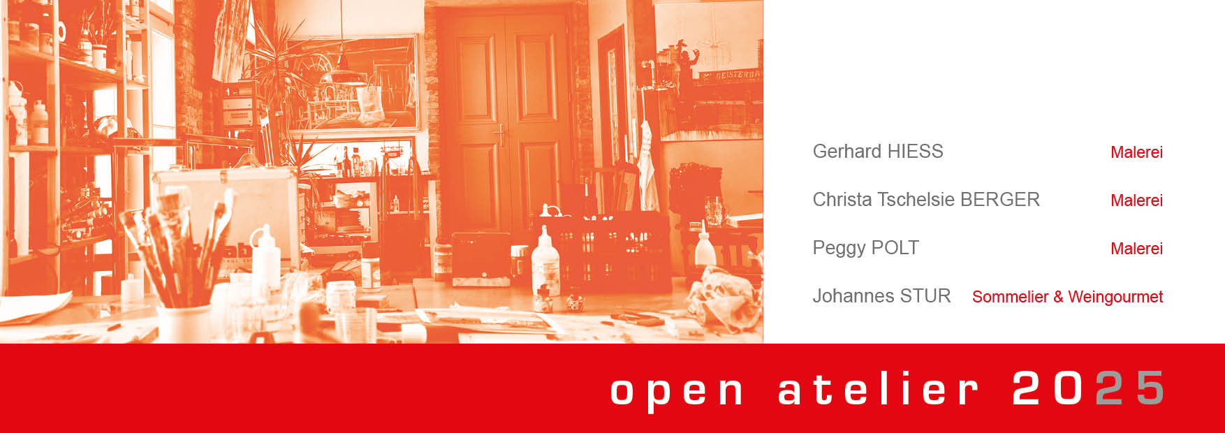 Einladung Open Atelier 2025